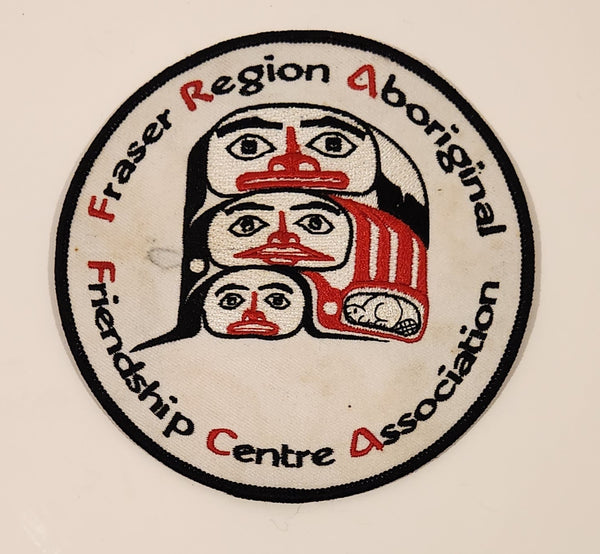 Fraser Region Aboriginal Friendship Centre Association Embroidered Fabric Patch Badge
