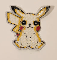 Pokemon Pikachu Embroidered Fabric Patch Badge