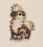 Pokemon Growlithe Embroidered Fabric Patch Badge