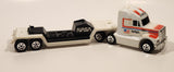 1990 Buddy L NASA Peterbilt Semi Tractor and Trailer Pressed Steel Toy Car Vehicle