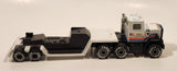 1986 Remco NASA Semi Tractor and Trailer Pressed Steel Toy Car Vehicle