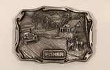 1992 Iowa Premium Specialty Co. Fisher Limited Edition Type 3710 #554 of 750 Metal Belt Buckle