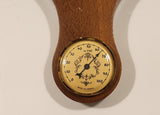 Vintage Fisher Wooden Barometer Weather Station