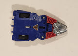 1985 McDonald's Tomy Japan Gobot Commandrons Velocitor Red Blue White Transformer Toy Vehicle