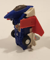 1985 McDonald's Tomy Japan Gobot Commandrons Magna Red Blue White Transformer Toy Vehicle