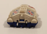 1985 McDonald's Tomy Japan Gobot Commandrons Velocitor Red Blue White Transformer Toy Vehicle