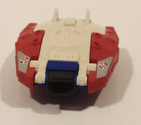 1985 McDonald's Tomy Japan Gobot Commandrons Solardyn Red Blue White Transformer Toy Vehicle