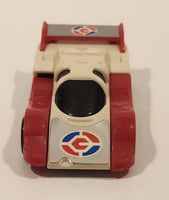 1985 McDonald's Tomy Japan Gobot Commandrons Motron Red Blue White Transformer Car Toy Vehicle