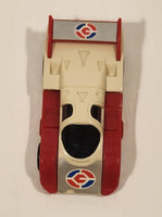 1985 McDonald's Tomy Japan Gobot Commandrons Motron Red Blue White Transformer Car Toy Vehicle
