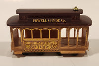 Chocolate Heaven San Francisco Cable Car Pier 39 Toy (Missing a wheel)