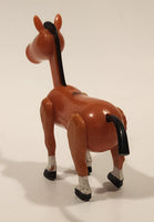 Fisher Price Little People Farm Brown Horse Toy Figure Made in Hong Kong