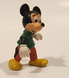 Walt Disney productions Mickey Mouse 2 1/4" Tall PVC Toy Figure Made in Hong Kong