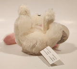Greenbrier Fuzzy Friends White Bunny Rabbit 6" Stuffed Plush Toy