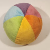 Rainbow 6 Color Beach Ball 4" Stuffed Plush Toy