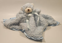 2011 Stephan Baby Blue Bear 18" x 18" Blanket