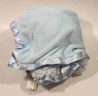 2011 Stephan Baby Blue Bear 18" x 18" Blanket