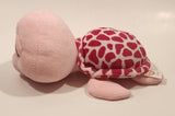 2014 Ty Beanie Boo Shellby The Pink Turtle 7" Tall Stuffed Plush Toy