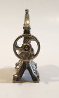 Vintage Miniature Dollhouse Sized 2 3/4" Tall Brass Ringer Washer Made In England