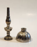 Vintage Miniature Dollhouse Sized 3" Tall Metal Lamp with Shade