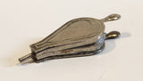 Vintage Miniature Dollhouse Sized 2 7/8" Long Metal Fireplace Bellows