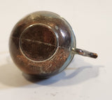 Vintage Teapot Kettle with Removable Lid Brass and Copper 2 1/4" Tall Miniature Dollhouse Size Furniture