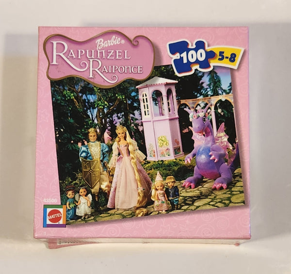 2001 Mattel Barbie Rapunzel 100 pc Puzzle 43506 Treasure Valley Antiques Collectibles