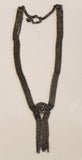 Fashionable Black Gun Metal 20" Necklace