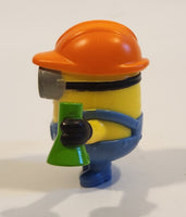 2019 McDonald's UCS Minions The Rise of Gru Construction Dave 2" Plastic Toy Figure