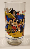 1980s McDonald's Walt Disney Productions Snow White And The Seven Dwarves 5 3/4" Tall Glass Cup