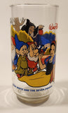 1980s McDonald's Walt Disney Productions Snow White And The Seven Dwarves 5 3/4" Tall Glass Cup