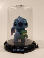 Zag Toys Domez Disney Lilo and Stitch Series 3 Stitch Holding Frog Toy Figure in Dome Case