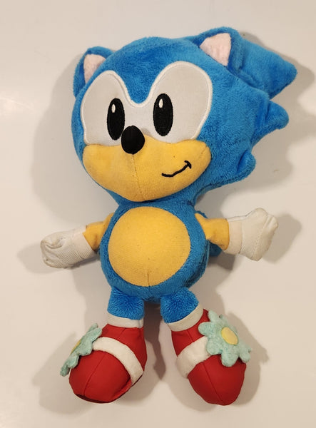 Sega Sonic The Hedgehog 9" Tall Toy Plush Video Game Character No Tags