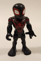 2018 Hasbro Marvel Super Hero Adventures Spider-Man Miles Morales V3625B 5" Tall Toy Action Figure