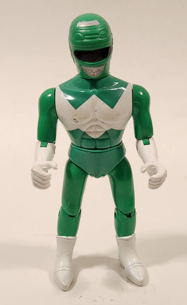 KO Knockoff Mighty Morphin Power Rangers Green 5 1/2" Soft Head Toy Action Figure
