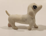 Crayola Scribble Scrubbie 3" Long White Weiner Dog Toy Figure