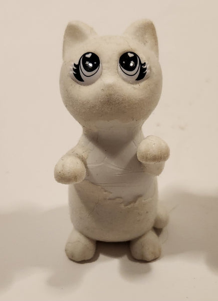 Crayola Scribble Scrubbie 2 1/2" Tall White Cat Toy Figure