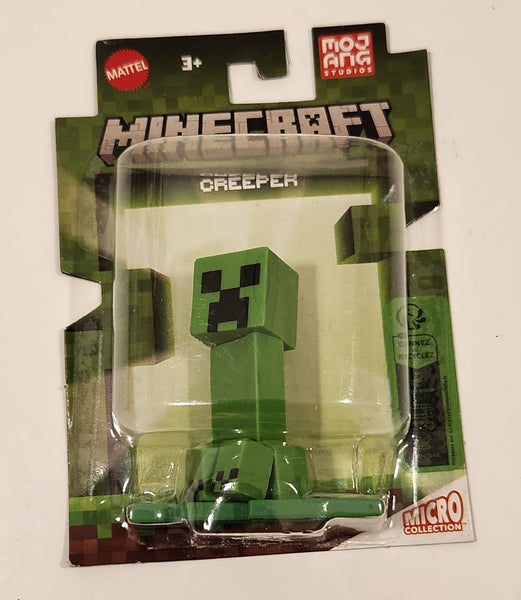 2023 Mattel Micro Collection Mojang Studios Minecraft Creeper 2" Tall Toy Action Figure New in Package