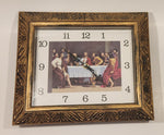 The Last Supper 11 " x 13" Plastic Framed Wall Clock