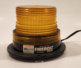 Target Tech Warn-A-Lite Firebolt Magnetic Orange Amber Strobe Light 115 VAC