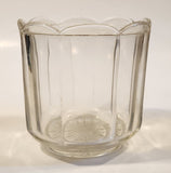 Vintage Clear Glass Spooner Dish 4 1/4" Tall