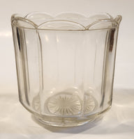 Vintage Clear Glass Spooner Dish 4 1/4" Tall