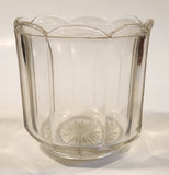 Vintage Clear Glass Spooner Dish 4 1/4" Tall