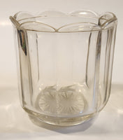 Vintage Clear Glass Spooner Dish 4 1/4" Tall