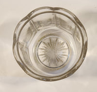 Vintage Clear Glass Spooner Dish 4 1/4" Tall