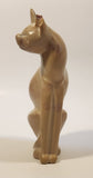 Genuine Besmo Hand Carved Cat Figurine Made in Kenya