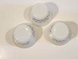 Vintage Dynaware 13 Pyrex White Milk Glass Custard Cups Set of 3