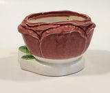 Vintage Baby Deer Fawn Bambi Like 4 3/4 Wide Porcelain Planter Made in Japan