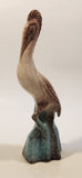 Crowned Crane Bird 10" Tall Ceramic Figurine