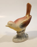 Vintage Spalding China Song Bird 6 1/8" Tall Ceramic Figurine