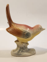 Vintage Spalding China Song Bird 6 1/8" Tall Ceramic Figurine